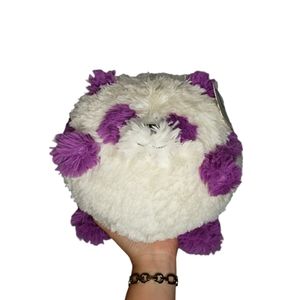 NWT Squishables Purple and White Mini Panda Stuffed Animal